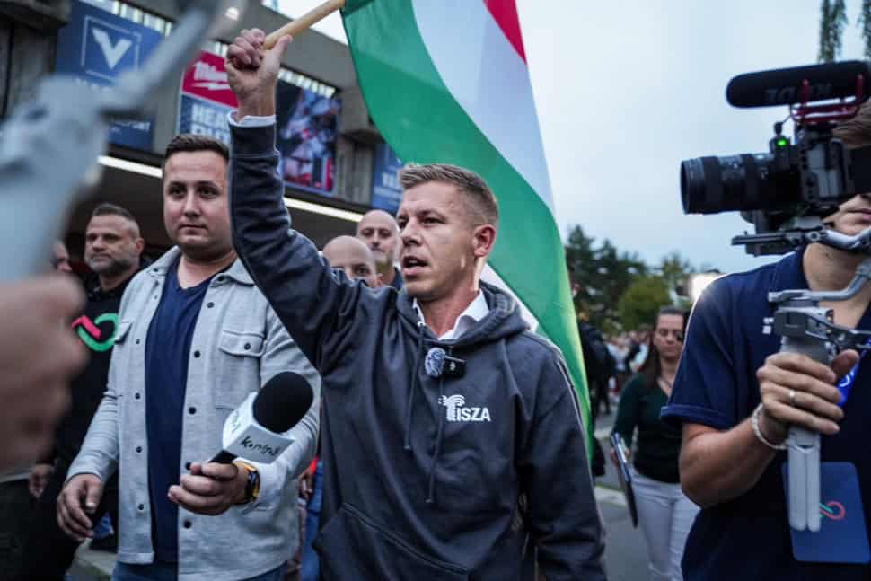 Magyar Péter: Orbán egy ócska, piti csaló szintjére süllyedt